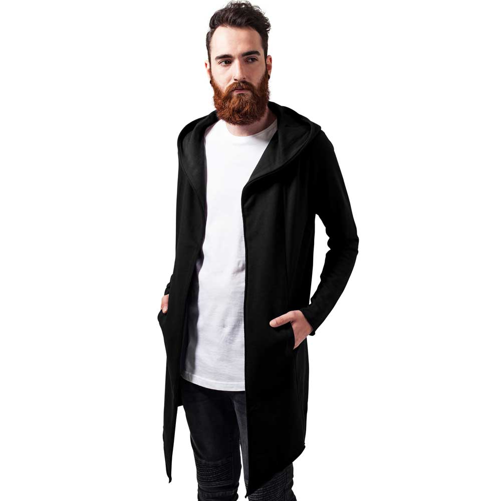 Urban Classics - Open Edge Longue cardigan - Noir